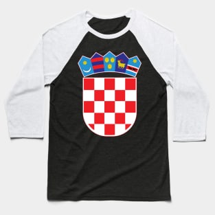 Croatia Baseball T-Shirt